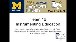 U M Hacks With Friends, Live Presentation 5 21 2021
