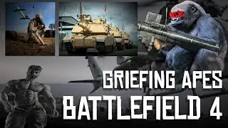 Apes are beyond reach & control - griefing montage | Battlefield 4
