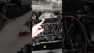 Ford Mondeo 3, 2.0TDCi injector codes are located here on the valve cover ✅