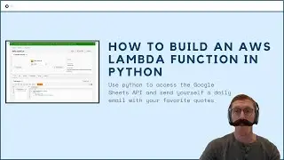How To Build an AWS Lambda Function to Send Daily Emails