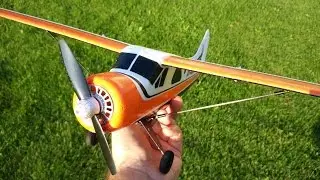 Fully Stabilized RTF Brushless Micro RC Plane for only 80 USD