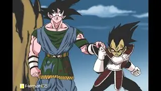 #DragonballAF -  Turns Into Super Saiyan Blue