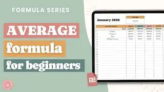 How to Use the AVERAGE Formula in Google Sheets (Beginner Friendly)