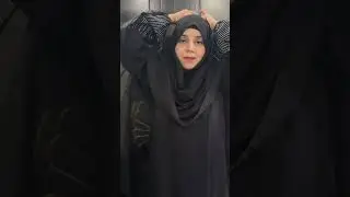 Abaya ke hijab se hijab with niqab style(part-2) || burkhe ke dupatte se hijab with niqab style
