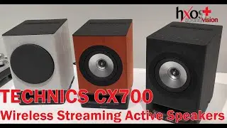 This is hot!  Technics first ever Wireless Streaming Speaker System SC-CX700