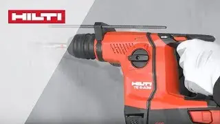 HOW TO use the Hilti TE 6-A36 cordless rotary hammer and accessories
