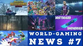 World-gaming News #7 -PUBG Mobile Vikendi Map | Super Smash Bros | Life Is Strange 2  | PES 2019
