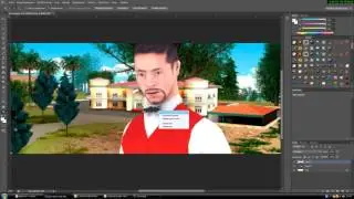 #Видео Урок | #4 | Обычная samp шапка.