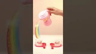 DIY mini fruit juicer maker toys🍹 #toys #toystory #fyp #newtoys #housework