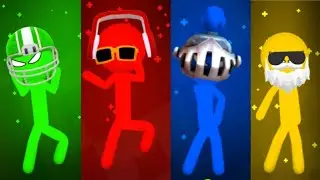 Stickman Party Tournament. Funny Minigames 1 2 3 4 Player 2023 Gameplay. Only Random