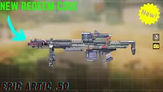 *NEW* REDEEM CODE FOR GARENA CODM | REDEEM CODE FOR ARTIC 50 - HIGH VOLTAGE | COD MOBILE