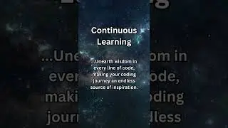 Continuous Learning 1 