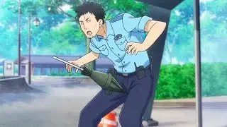 Shot on iphone meme but it's anime