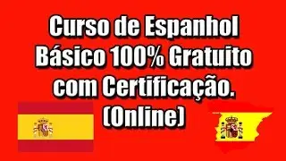 Curso de Espanhol Básico 100% Gratuito com Certificação (Online)