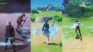 Genshin Impact 2.0: Vergil's Moveset Similarities