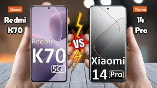 Xiaomi Redmi K70 Vs Xiaomi 14 Pro - Full Comparison 🔥 Techvs