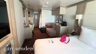 Koningsdam Aft Facing Vista Suite - Holland America - full comprehensive tour
