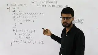 Gate 2008 pyq C Programming | What is printed by the C program?int f(int x, int *py, int **ppz)