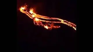 #VolcanicEruption in DRC. #LavaFlows from #Mt, #Nyiragongo