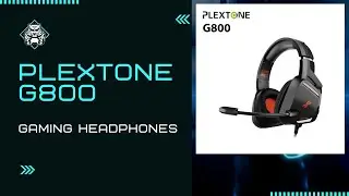 PLEXTONE G800 Gaming Headphones E-sports Over Ear Headset with Mic On-Ear Headphone || EduEnter