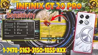 OMG😲Infinix Gt 20 Pro Pubg Sensitivity Settings 3.7 | Infinix Gt 20 Pro Bgmi Sensitivity 3.7 Update