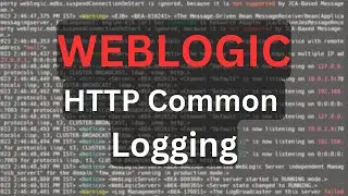 Weblogic HTTP Common Logging  | Test Service using Curl 