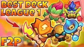League 1: Rush Royale Best Deck F2P Gameplay PvP Season 20