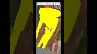 autodesk face gora kara sketchbook📷 face with kara😯 photo editing #short #shorts #shortvideo