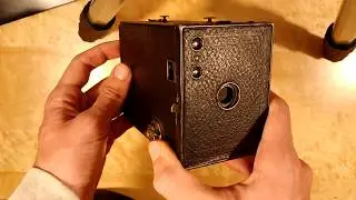 Kodak Brownie No. 2 complete overview w/ sample photos (Model F)