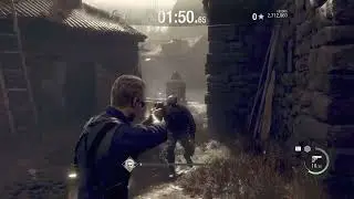 Resident Evil 4 Remake - The Mercenaries - Village Stage - Wesker Rank S++