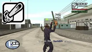Robbing Uncle Sam with a Chainsaw - Ryder Mission 3 - GTA San Andreas