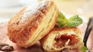 Пончики с абрикосами