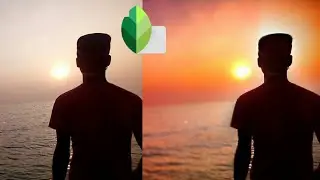 How To Edit Sunset Photo With Snapseed। Snapseed Photo Edit Tutorial।