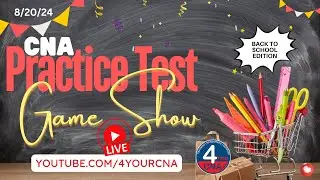 📚 CNA Practice Test Game Show! Medical Abbreviations & Terminology 🏆 | 4YourCNA