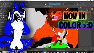 Krita Tutorial FOREGROUND COLOR