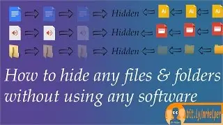 how to hide files using command prompt/cmd