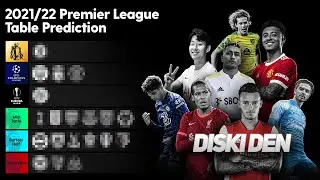 2021/22 English Premier League Table Prediction