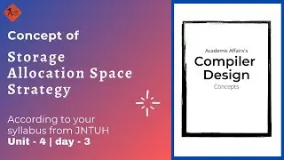 Storage Allocation Space Strategy | CD | Unit 4 | day 3