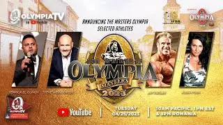 Masters Olympia Official Athlete Announcement with Jay Cutler, Steve Weinberger, Alina and Terrick