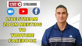 Live Stream Zoom Meeting To YouTube Facebook | Live Streaming | Zoom Meeting | Tech Expert Guide
