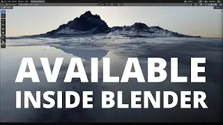 Terrain Mixer (free) Addon is available inside Blender 3D