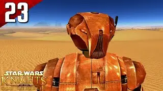 Knights of the Old Republic: (Difficult) 100% Walkthrough Part 23 - The Dune Sea (No Commentary)