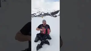 гармонь и снег...