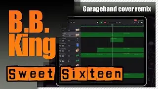 B.B. King - Sweet Sixteen | Garageband Song Remake Cover Remix | iPad/iPhone iOS