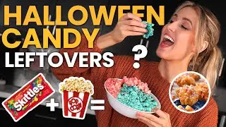 I Tried RECIPES using LEFTOVER HALLOWEEN CANDY... are they worth making??