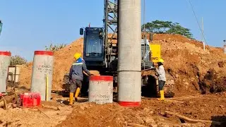 PILE DRIVER HAMER DIESEL‼️ BOTTOM+MIDLE‼️
