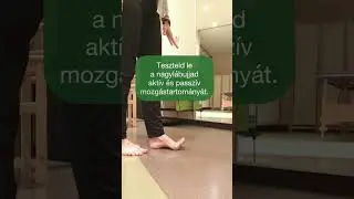 3. Mobilizáld a nagylábujjad!