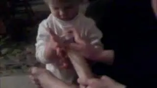 Baby foot massage