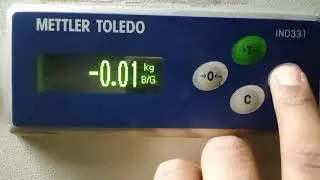 How to callibarate  IND331 load cell of Mettler Toledo