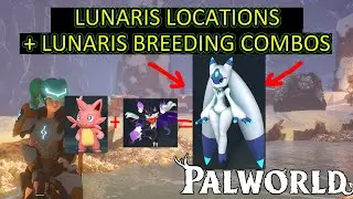 Palworld Lunaris Location And Lunaris Breeding Combos For Lunaris Egg. How to Get Lunaris